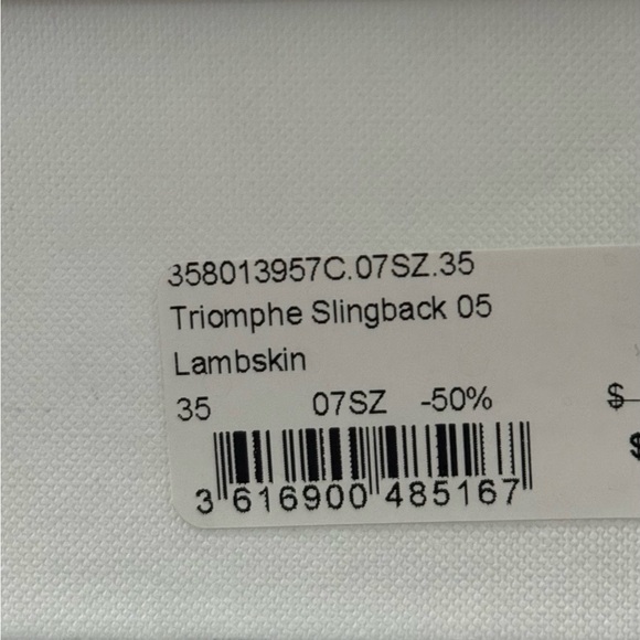 Celine Triomphe Slingback - Picture 9 of 9